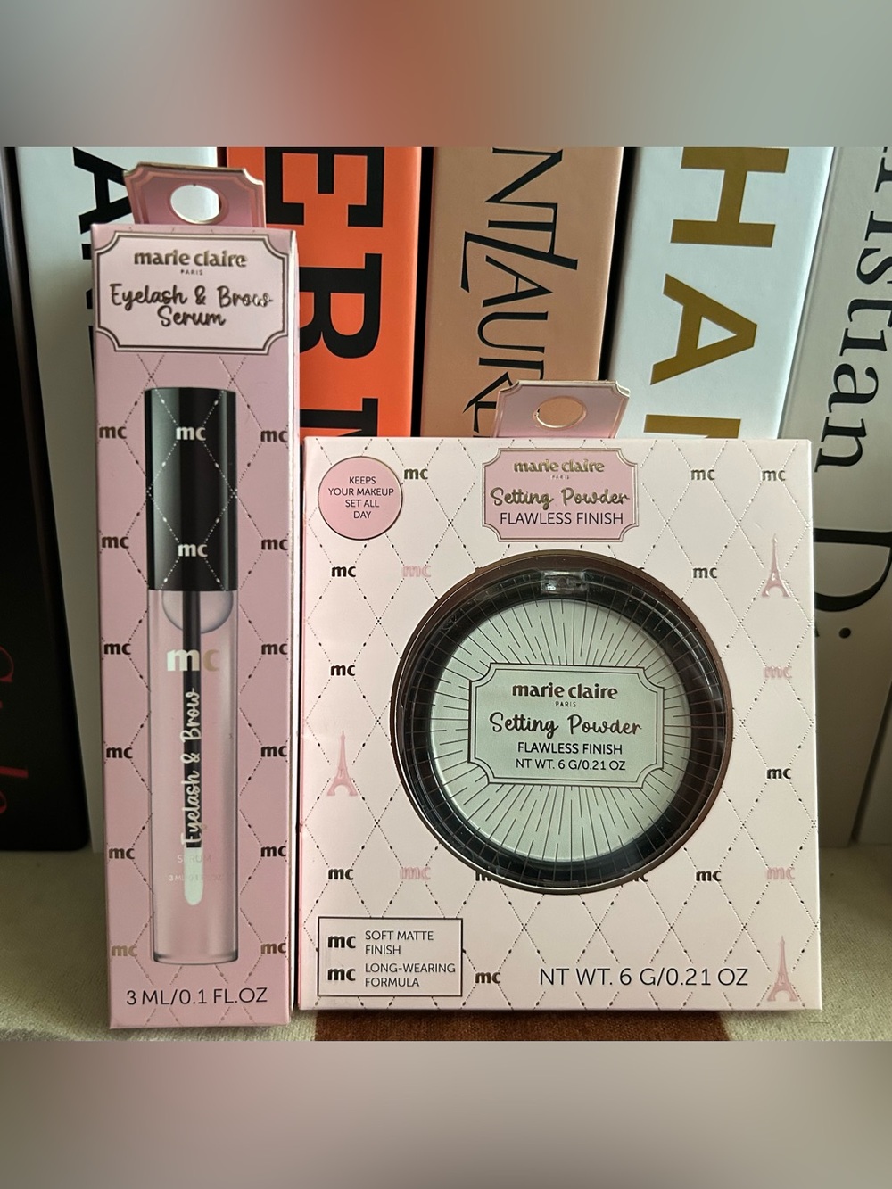 🩷 NEW 🩷 Marie Claire Setting Powder & Eyelash & Brow Serum 🩷